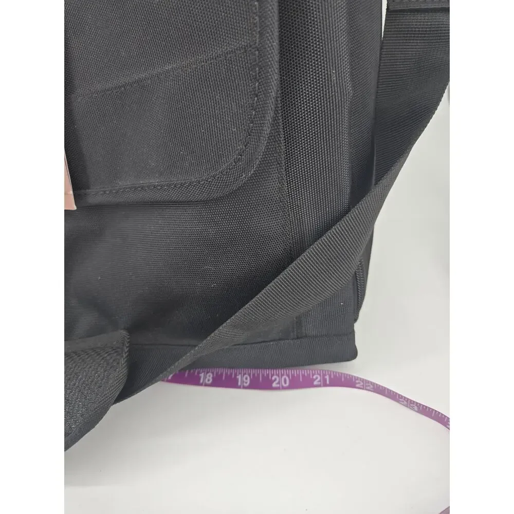 Enzosum Black Convertible Duffle Garment Travel Bag New With Tags